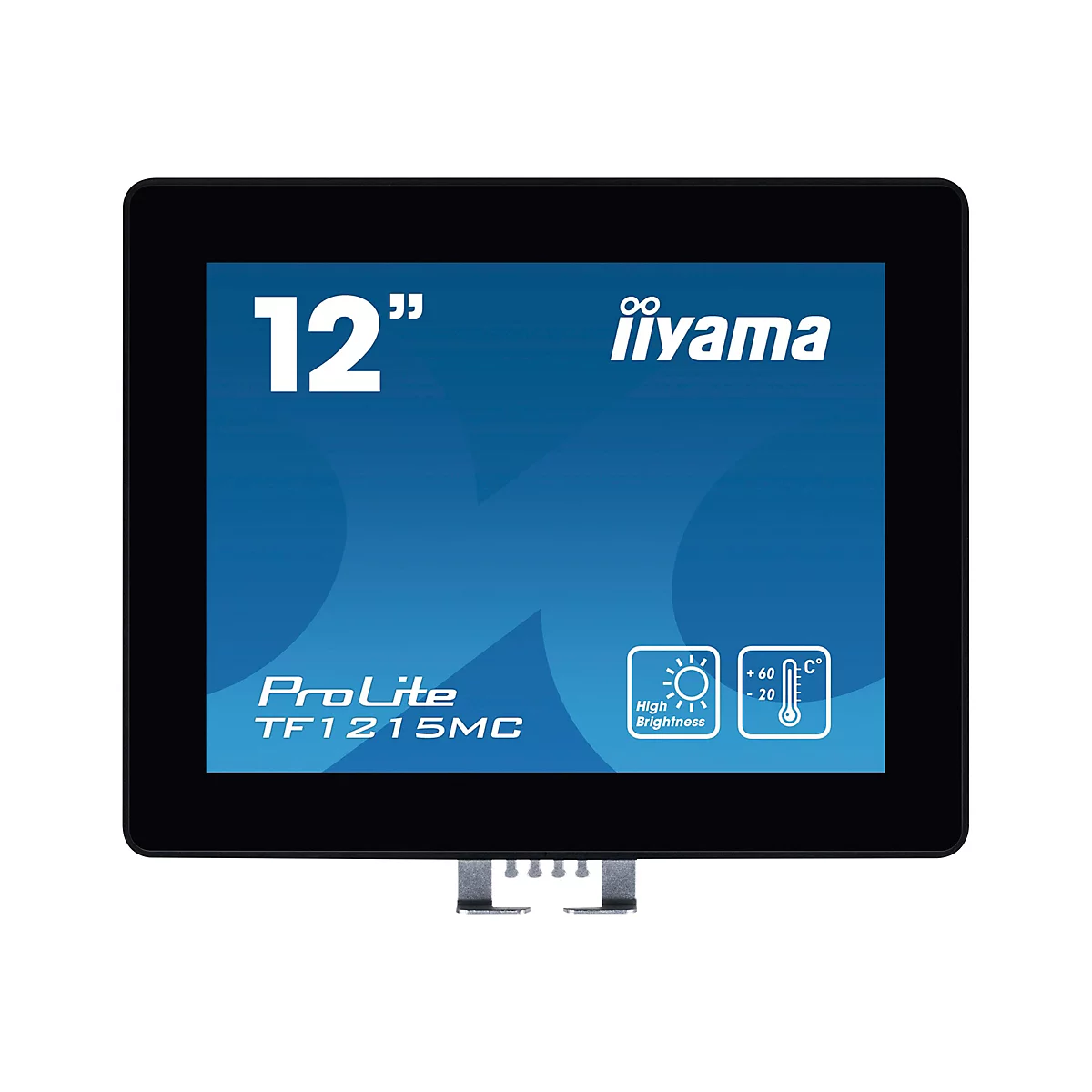 iiyama ProLite TF1215MC-B1 - LED-Monitor - 31 cm (12.1') - offener Rahmen - Touchscreen - 1024 x 768