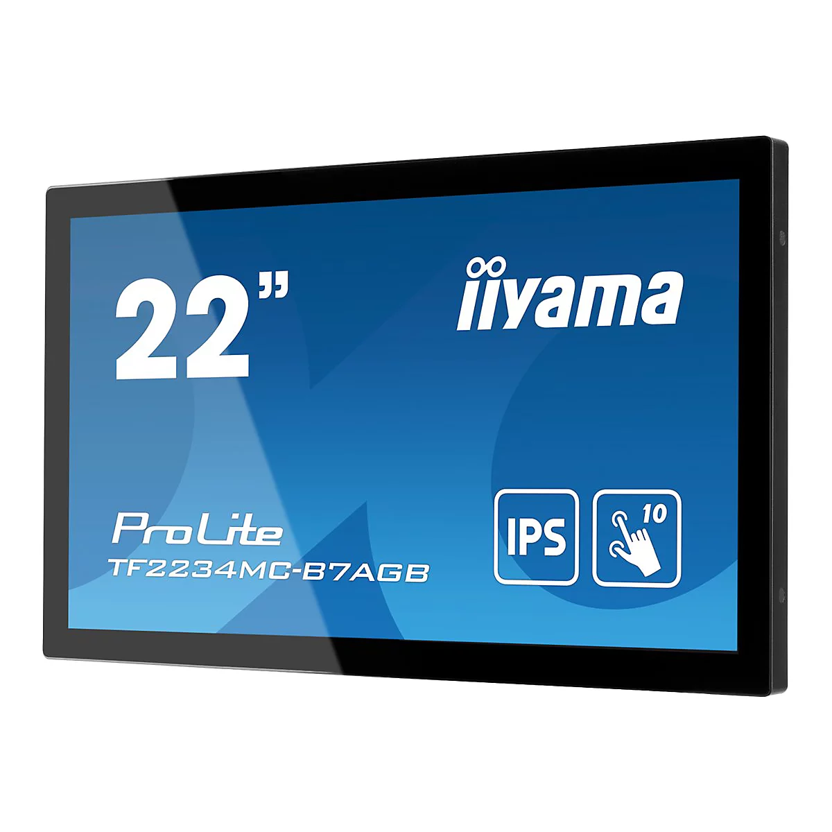 iiyama ProLite TF2234MC-B7AGB - LED-Monitor - 55.9 cm (22') (21.5' sichtbar) - offener Rahmen - Touchscreen - 1920 x 1080 Full HD (1080p) @ 60 Hz
