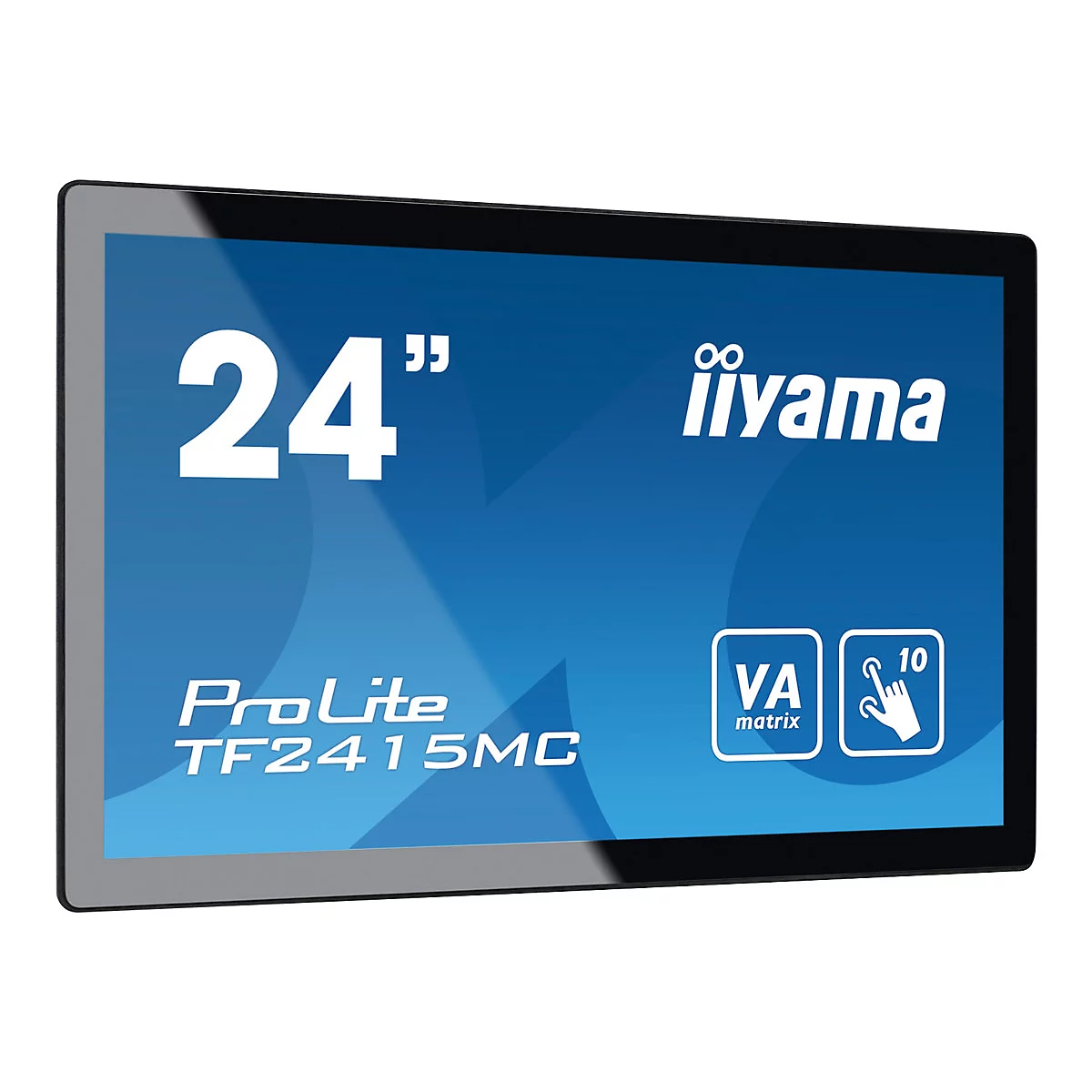 iiyama ProLite TF2415MC-B2 - LED-Monitor - 60.5 cm (23.8') - offener Rahmen - Touchscreen - 1920 x 1080 Full HD (1080p) @ 60 Hz