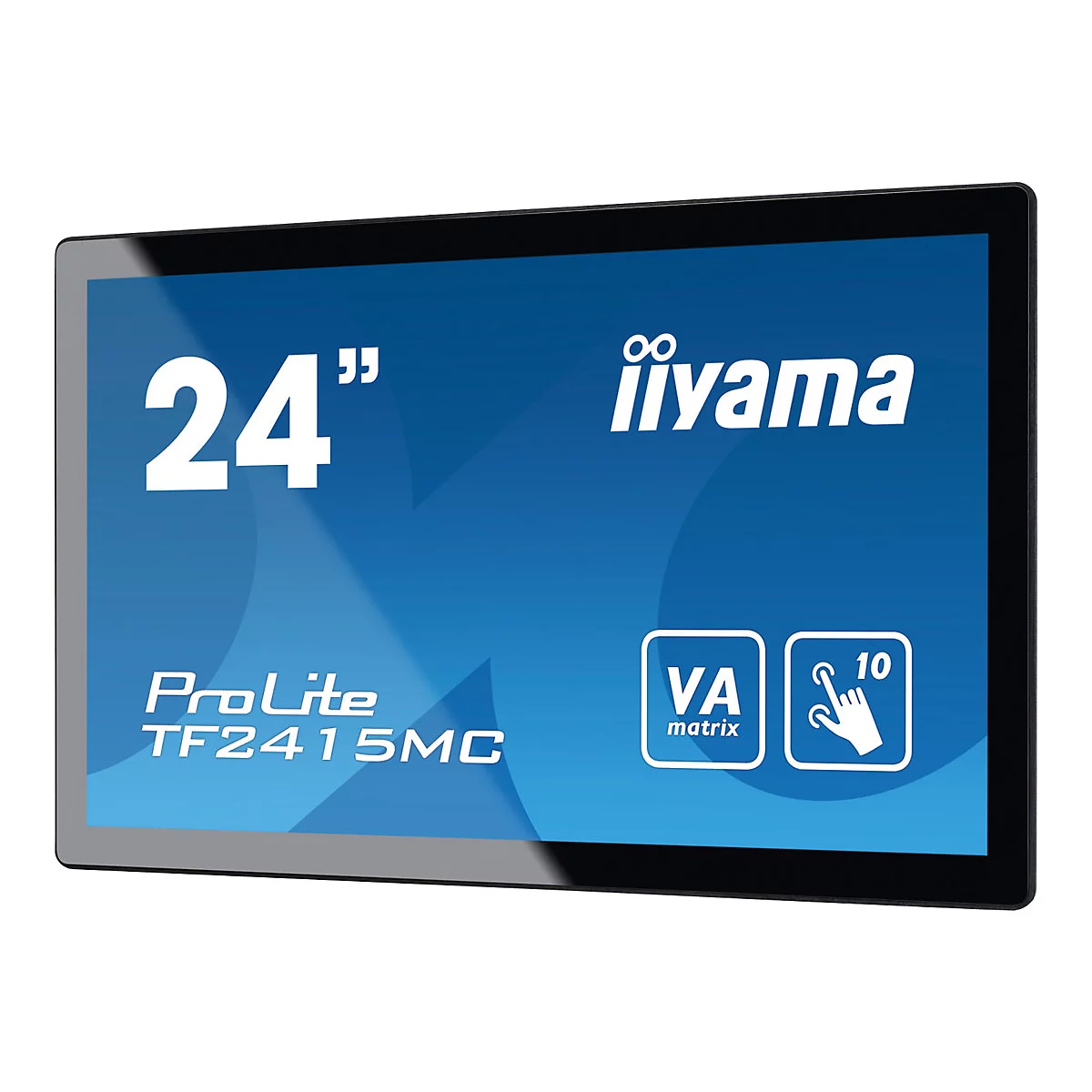 iiyama ProLite TF2415MC-B2 - LED-Monitor - 60.5 cm (23.8') - offener Rahmen - Touchscreen - 1920 x 1080 Full HD (1080p) @ 60 Hz