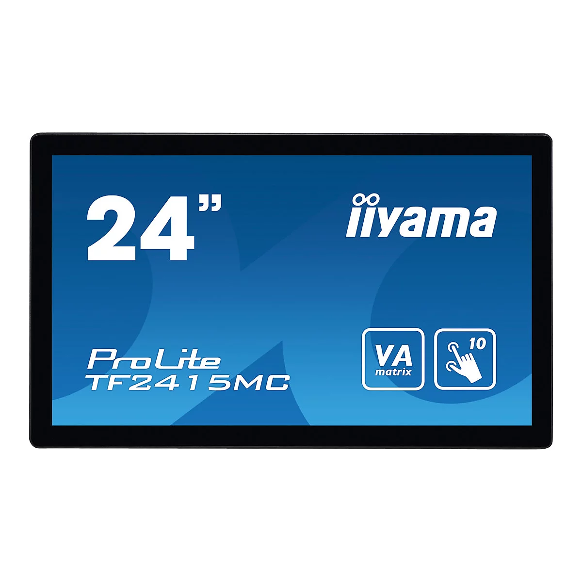 iiyama ProLite TF2415MC-B2 - LED-Monitor - 60.5 cm (23.8') - offener Rahmen - Touchscreen - 1920 x 1080 Full HD (1080p) @ 60 Hz