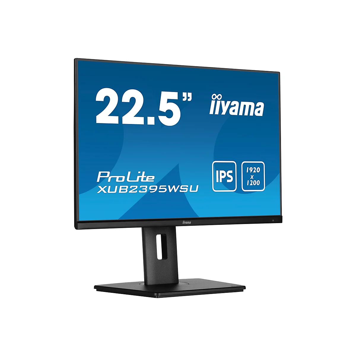 iiyama ProLite XUB2395WSU-B5 - LED-Monitor - 58.4 cm (23') (22.5' sichtbar) - 1920 x 1200 WUXGA @ 75 Hz - IPS - 250 cd/m²