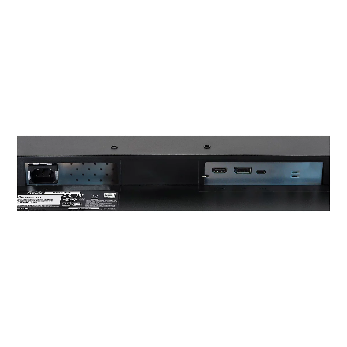 iiyama ProLite XUB2792HSC-B5 - LED-Monitor - 68.6 cm (27') - 1920 x 1080 Full HD (1080p) @ 75 Hz - IPS - 250 cd/m²