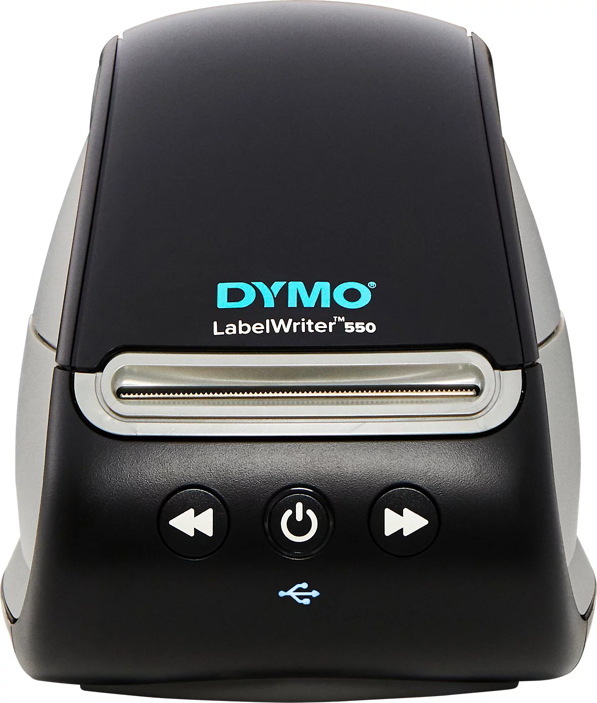 Impresora de etiquetas DYMO® LabelWriter™ 550, impresión térmica directa, 300 x 300 ppp, 62 etiquetas/min, función de detección automática, USB, etiquetas incluidas.