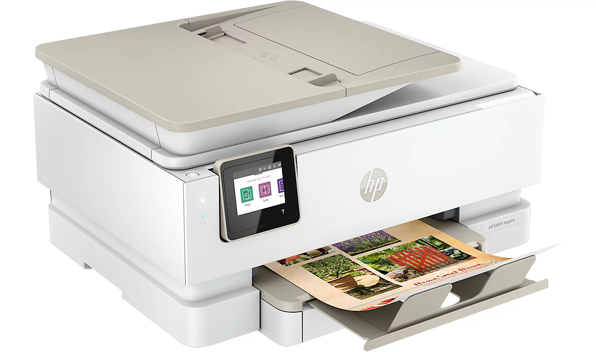 Impresora multifunción de inyección de tinta HP ENVY Inspire 7920e, b/n/color, 3 en 1, USB 2.0/WiFi, impresión automática a doble cara/móvil, hasta A4, incluye cartuchos CMYK