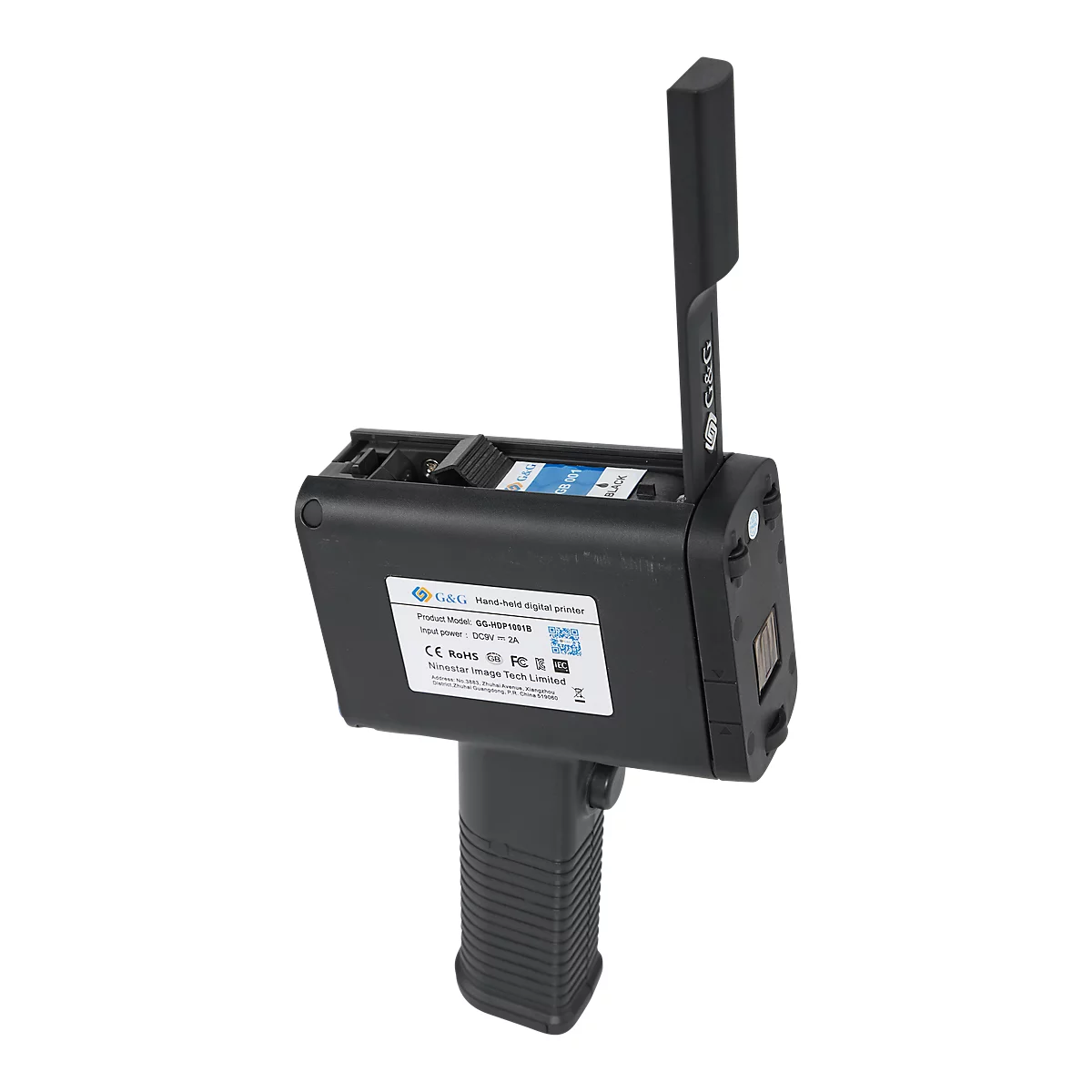 Imprimante d'étiquettes portable GG-HH1001B (MP001-BPLUS) de G&amp;G