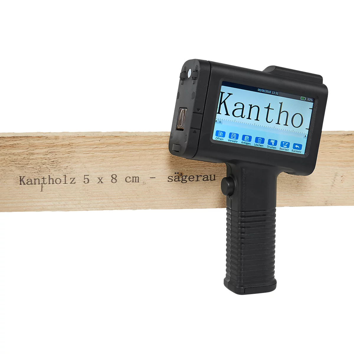 Imprimante d'étiquettes portable GG-HH1001B (MP001-BPLUS) de G&amp;G