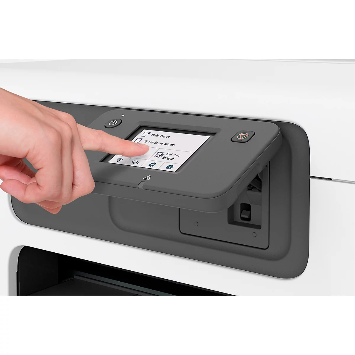 Imprimante grand format Canon imagePROGRAF TC-21 LFP, 24', jet d'encre 4 couleurs, 2400 x 1200 dpi, USB/LAN/WLAN, jusqu'à A1, réservoirs d'encre, noir-gris