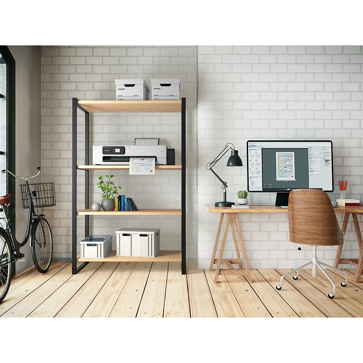 Imprimante grand format Canon imagePROGRAF TC-21 LFP, 24', jet d'encre 4 couleurs, 2400 x 1200 dpi, USB/LAN/WLAN, jusqu'à A1, réservoirs d'encre, noir-gris