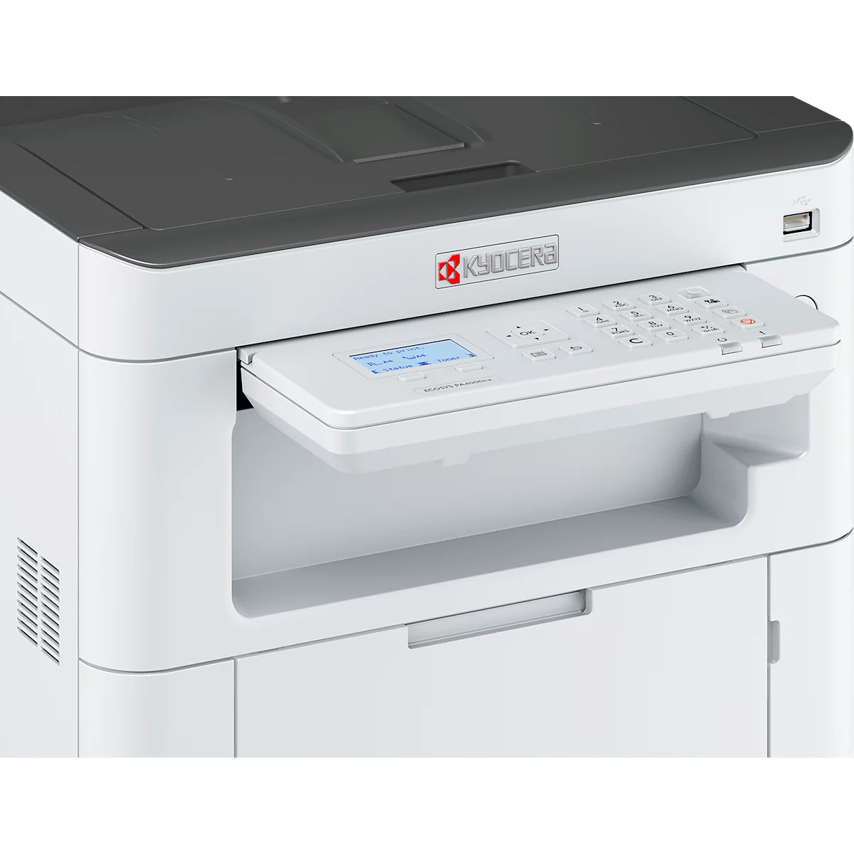 Imprimante laser couleur Kyocera ECOSYS PA4000cx/Plus, panneau de commande LCD, recto-verso, 1 200 × 1 200 dpi, 40 ppm