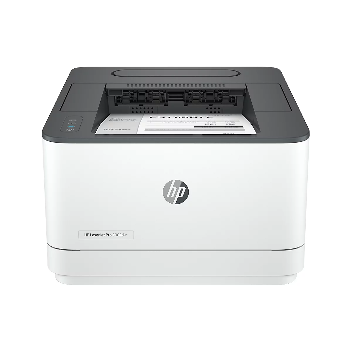 Imprimante laser HP LaserJet Pro 3002dw, N&amp;B, USB/Ethernet/Wi-Fi Dual Band, recto-verso, jusqu'à DIN A4, L 367 x P 398 x H 216 mm
