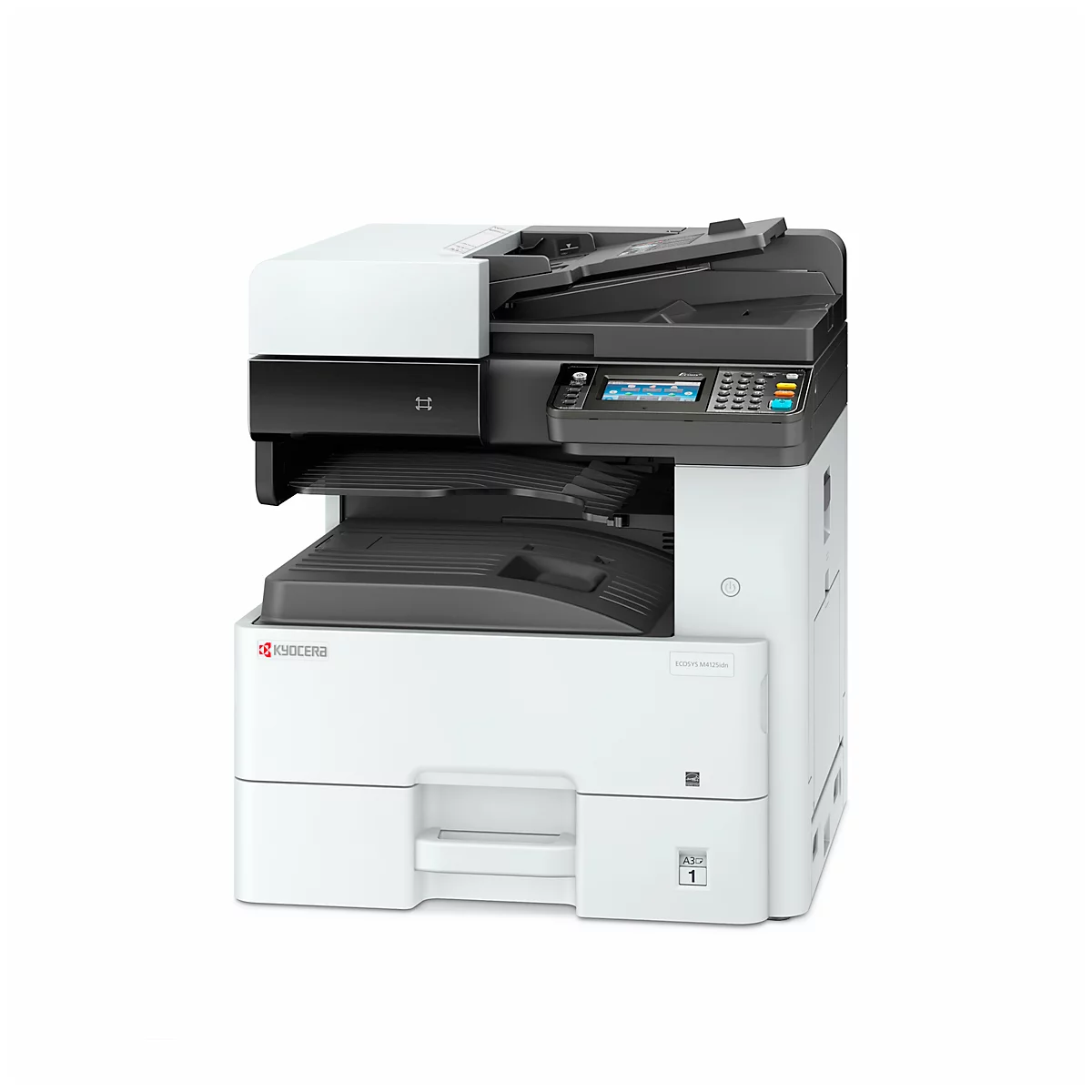 Imprimante laser multifonction N/B ECOSYS M4125idn MFP mono de KYOCERA avec écran tactile