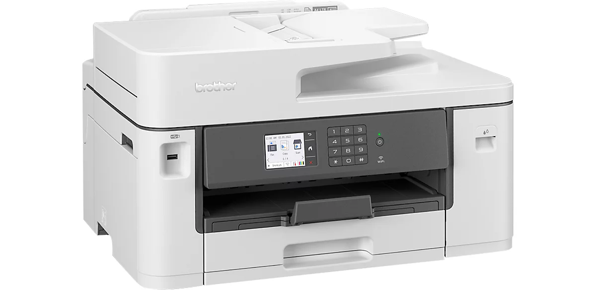 HP OfficeJet Pro 8022e All-in-One - Multifonction (Impression, copie, scan,  fax) jet d'encre, couleur, A4, recto verso uniquement en impression,  chargeur de documents ADF, 20 ppm