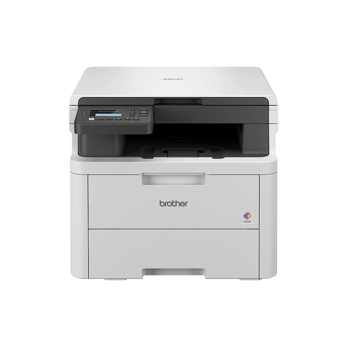 Imprimante multifonction laser couleur Brother DCP-L3515CDW, 3 en 1, USB/WLAN, impression recto-verso automatique/mobile, jusqu'à A4, toner inclus