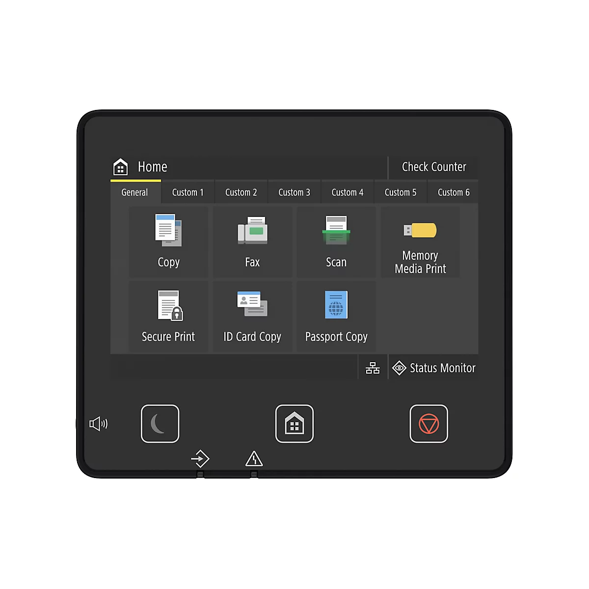 Imprimante multifonction laser couleur Canon i-SENSYS MF754Cdw, 4-en-1, USB/LAN/WLAN, recto-verso automatique/impression mobile/cloud, jusqu'au format A4, noir et blanc