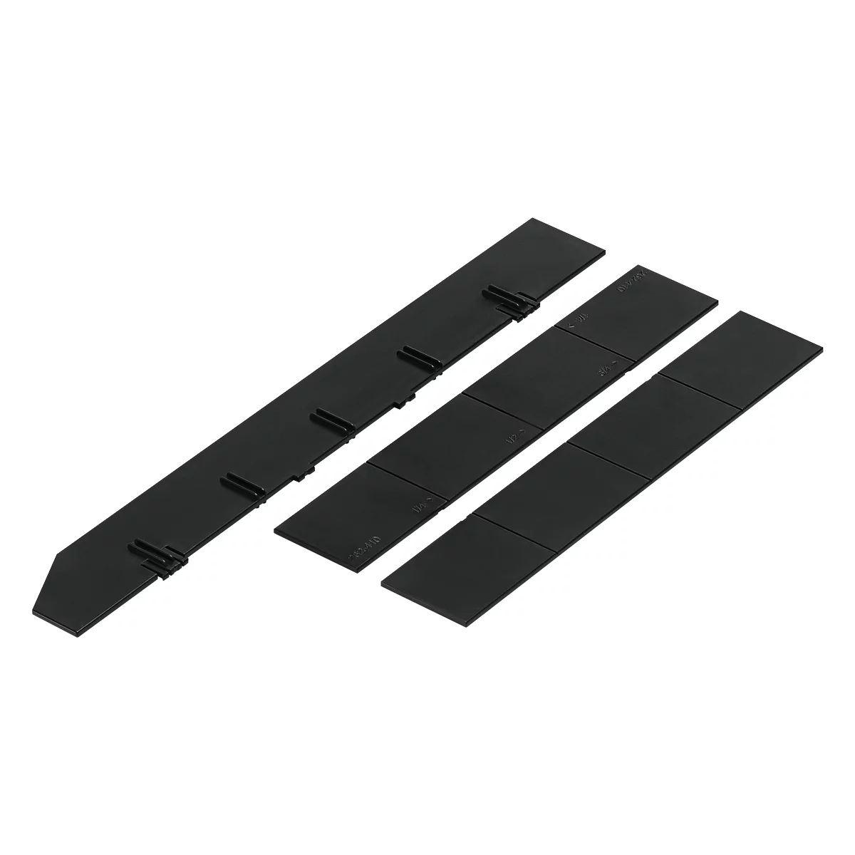 Indelingsset voor sorteerstation Styro styrodoc, 1 lengte en 2 dwars afscheidingsschotten