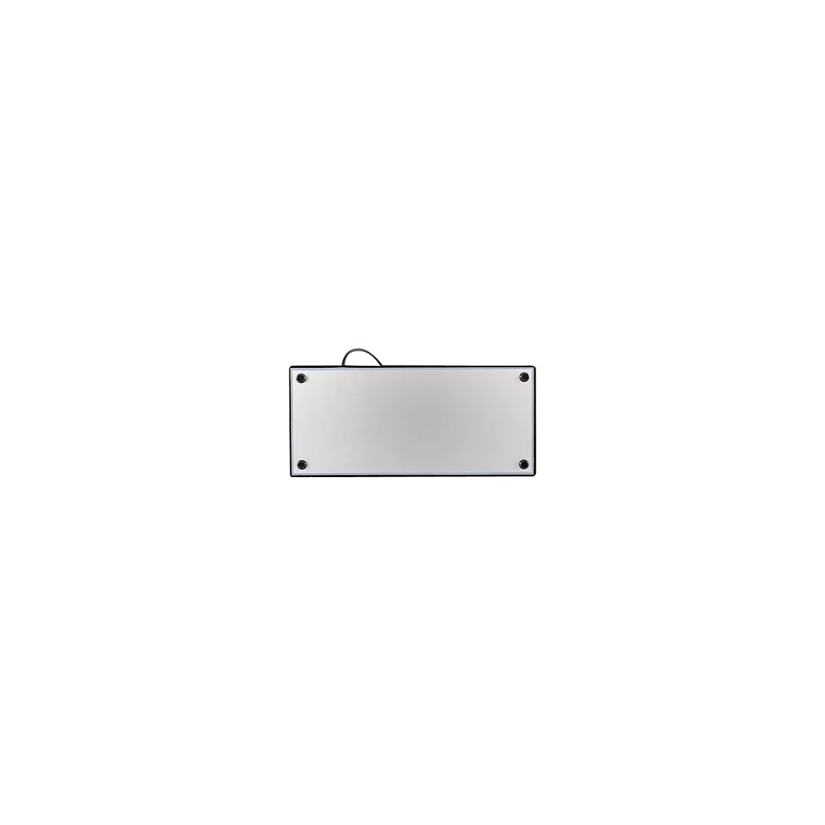 InduKey InduProof 3 TKG-086-MB-IP68-BLACK - Tastatur - mit Zeigestock, Maustaste - USB - Deutsch - Schwarz