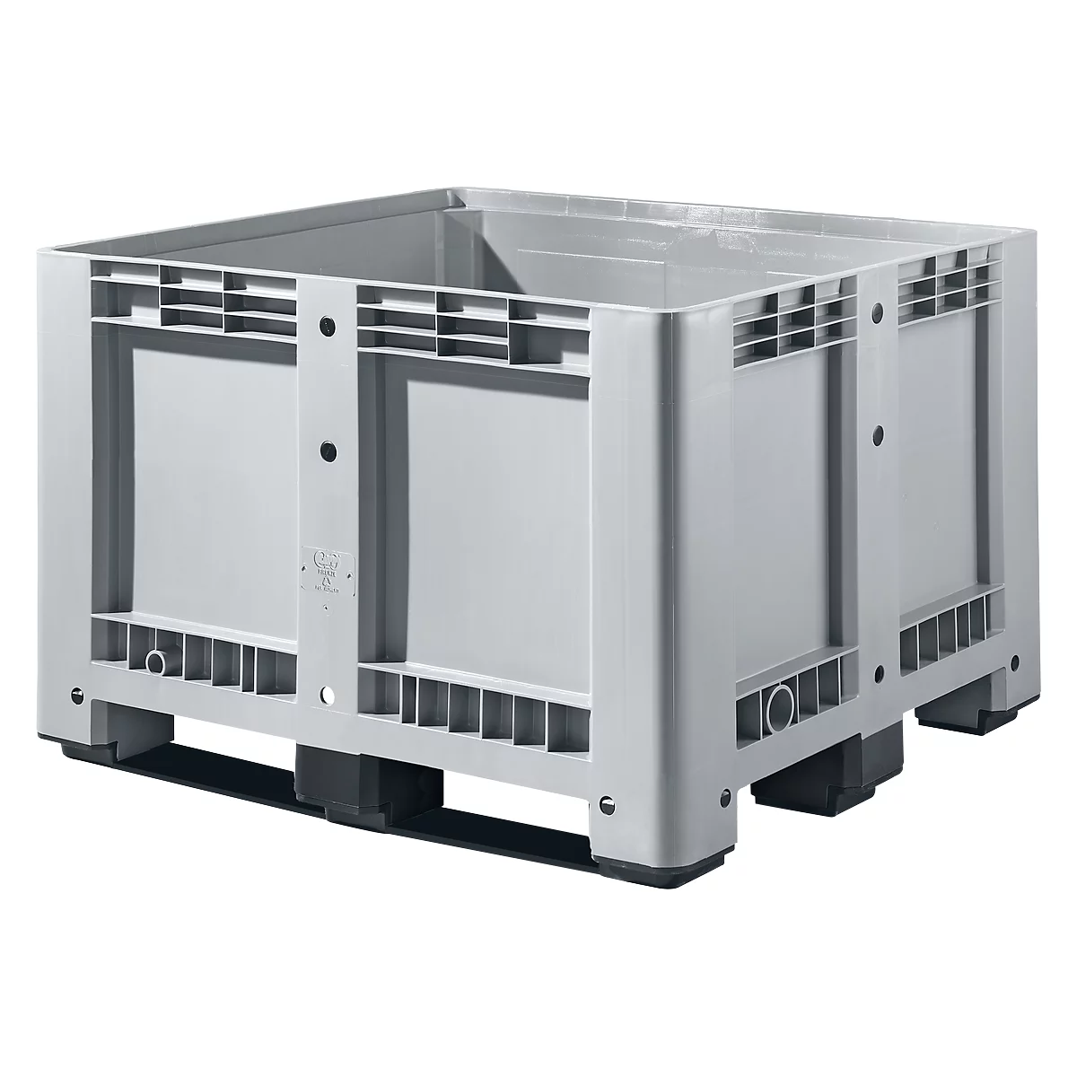Industriebox, mit 3 Kufen, 610 Liter