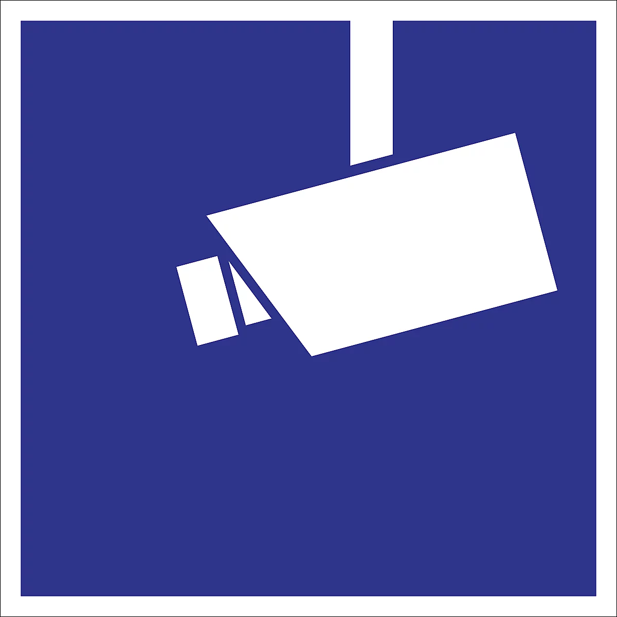 Informatiebord: camerabewaking