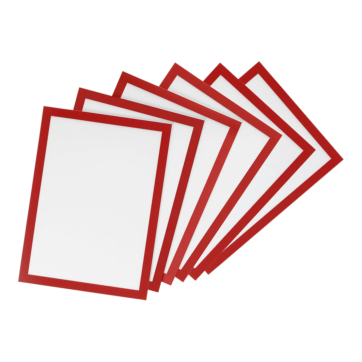 Informatiekader Duraframe - A3 formaat - rood- 6 stuks