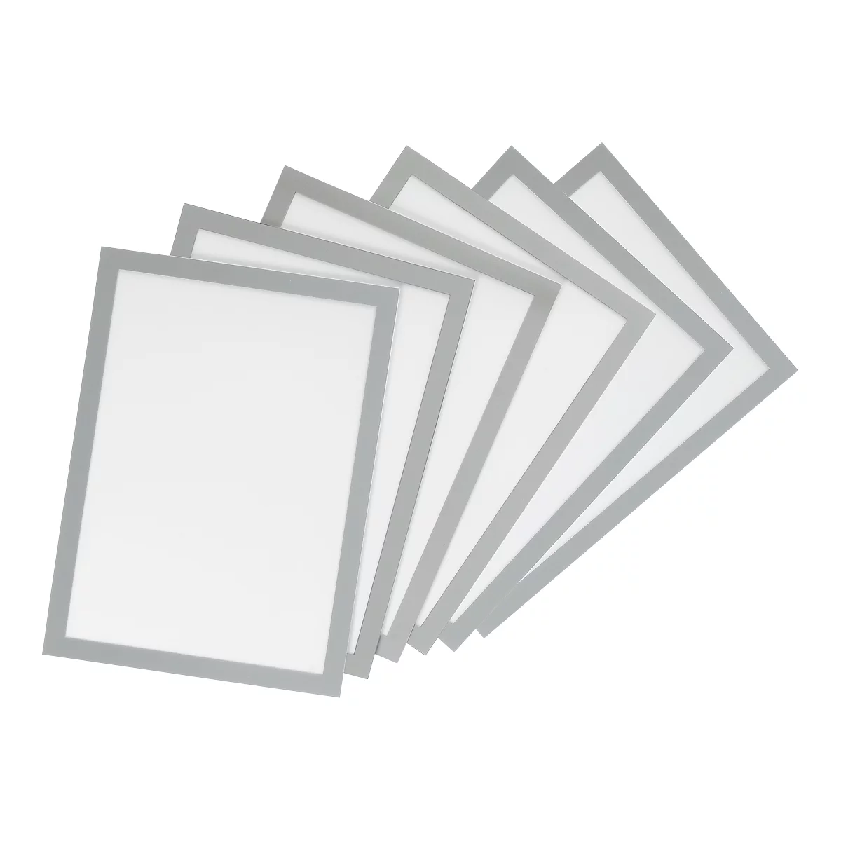 Informatiekader Duraframe - A3 formaat - zilverkleurig - 6 stuks