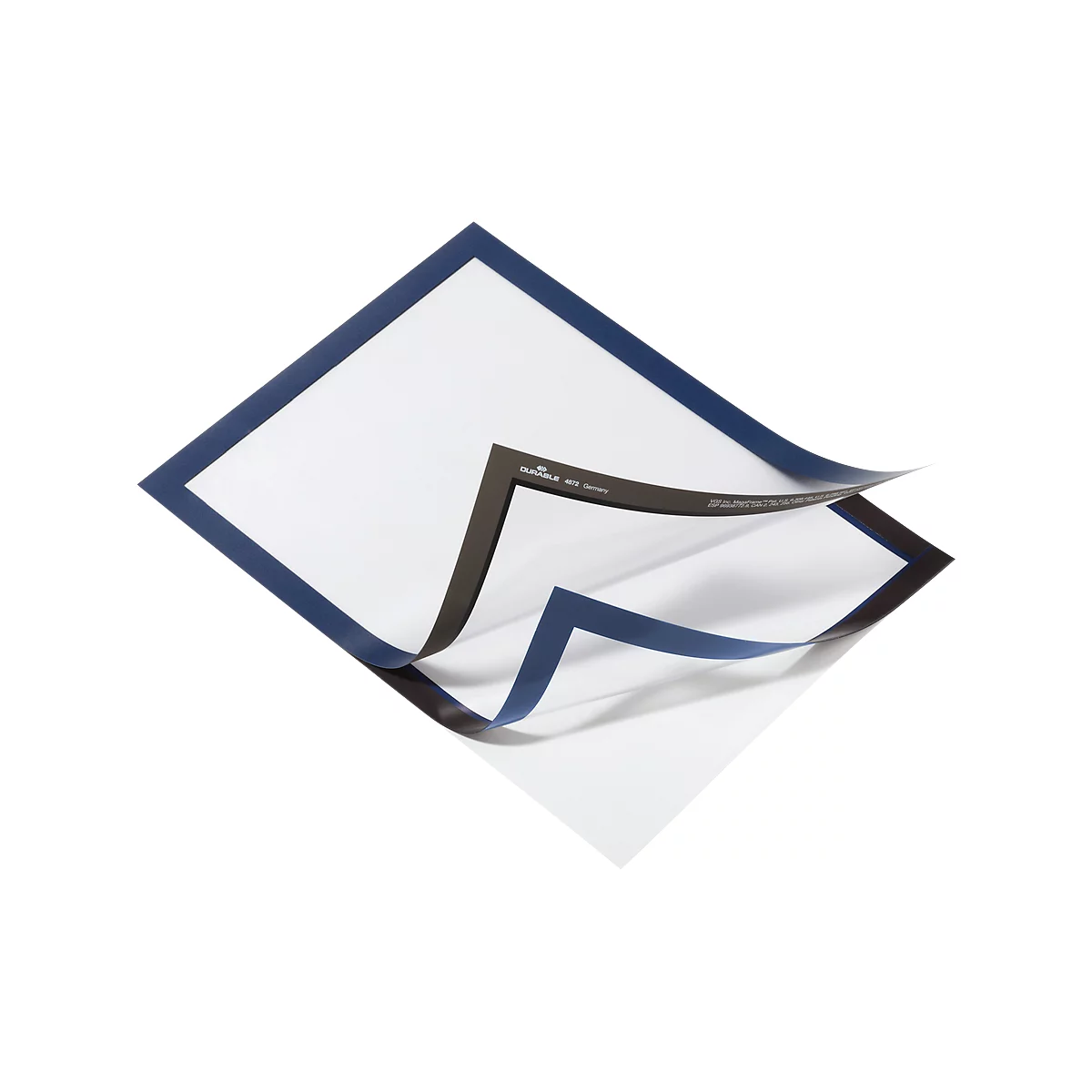 Informatiekader Duraframe - A4 formaat - blauw - 2 stuks
