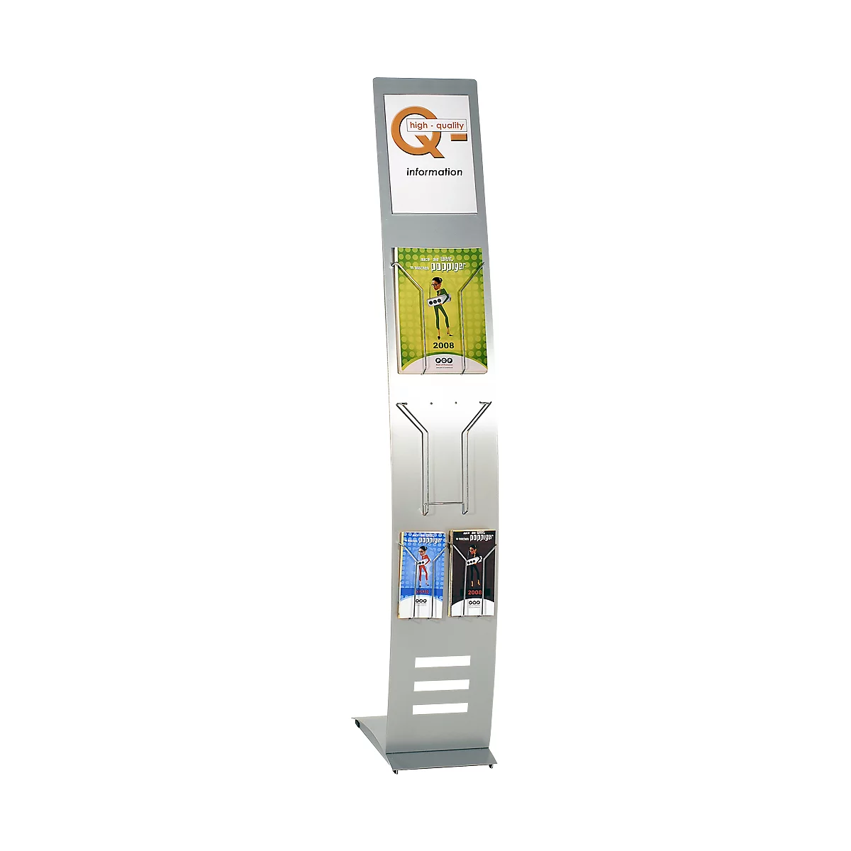 Infoständer Tec-Art, schmal, DIN A4