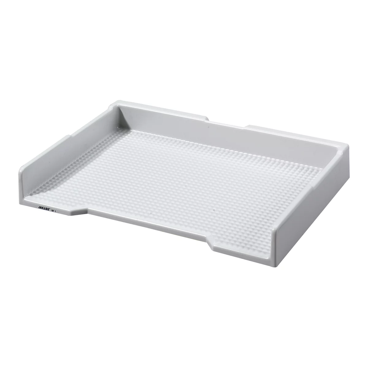 INKiESS® Ablagekorb BF 1, DIN A4, Kunststoff, lichtgrau