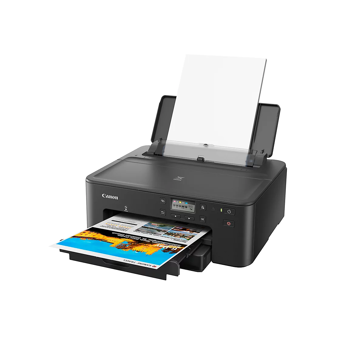 Inkjetprinter Canon PIXMA TS705a, USB/LAN/WLAN, auto duplex/mobiel printen, tot A4, incl. 5 CMYK-cartridges, zwart