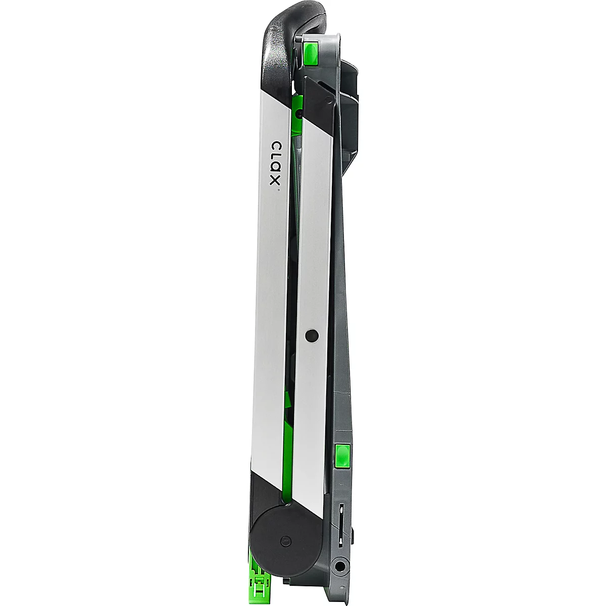 Inklapbare transportwagen CLAX®- zonder bak - grijs/groen