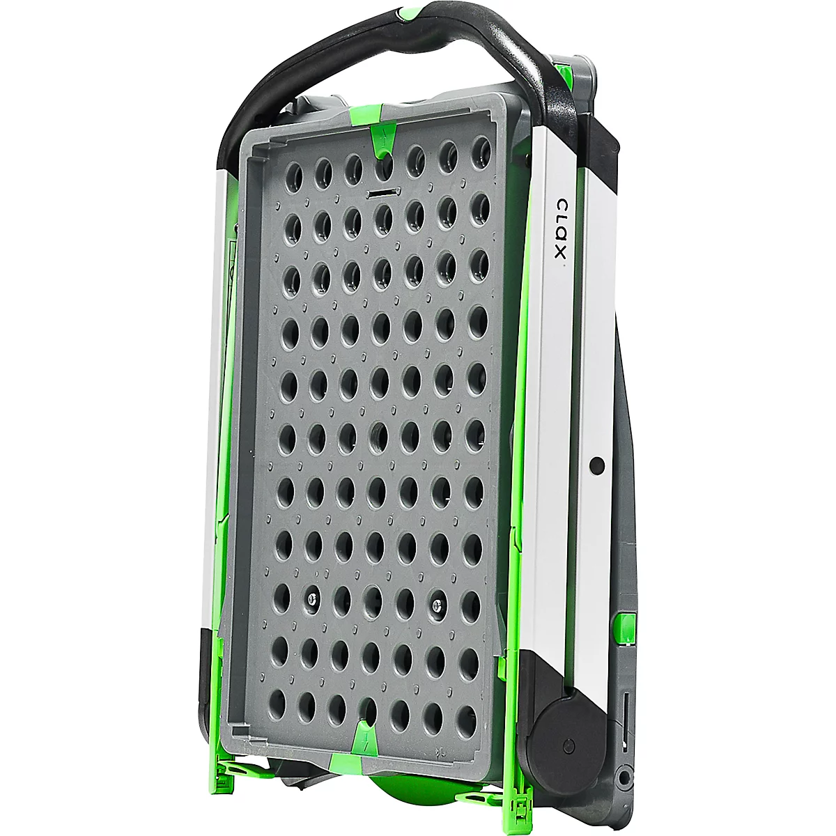 Inklapbare transportwagen CLAX®- zonder bak - grijs/groen