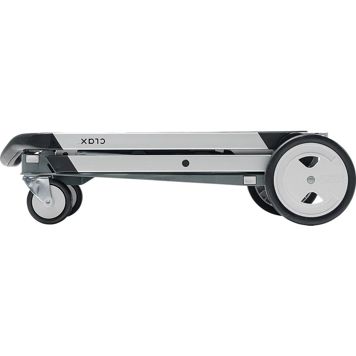 Inklapbare trolley CLAX®- met vouwkrat - 46 L - grijs