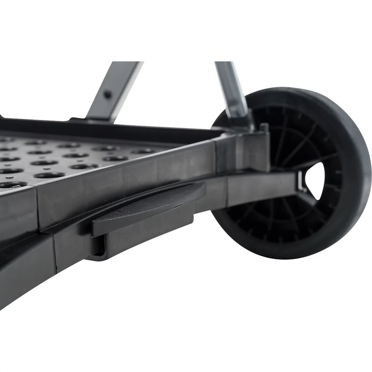Inklapbare trolley CLAX®- met vouwkrat - 46 L - grijs/zwart