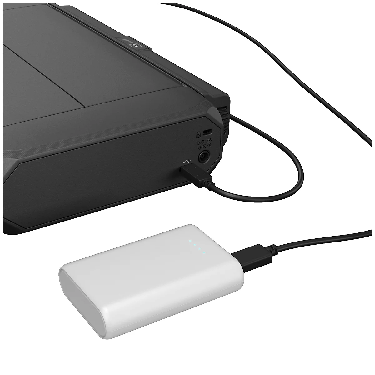 Inktjetprinter Canon PIXMA TR150, mobiel, tot A4, WLAN-print, zwart/wit en kleur