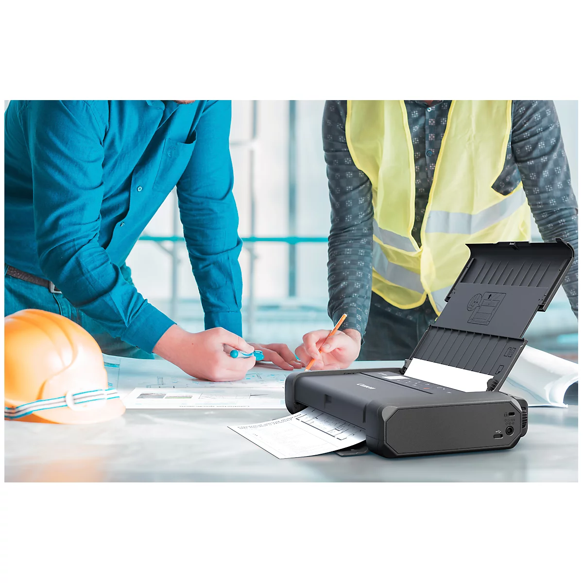 Inktjetprinter Canon PIXMA TR150, mobiel, tot A4, WLAN-print, zwart/wit en kleur