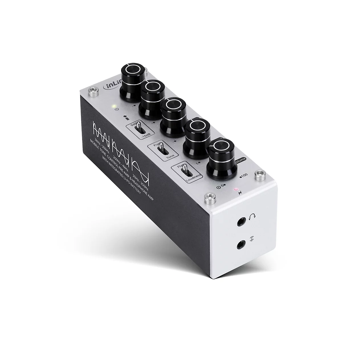 InLine AmpEQ Mobile - Kopfhörer-Verstärker + Ausgleicher - 270 mW