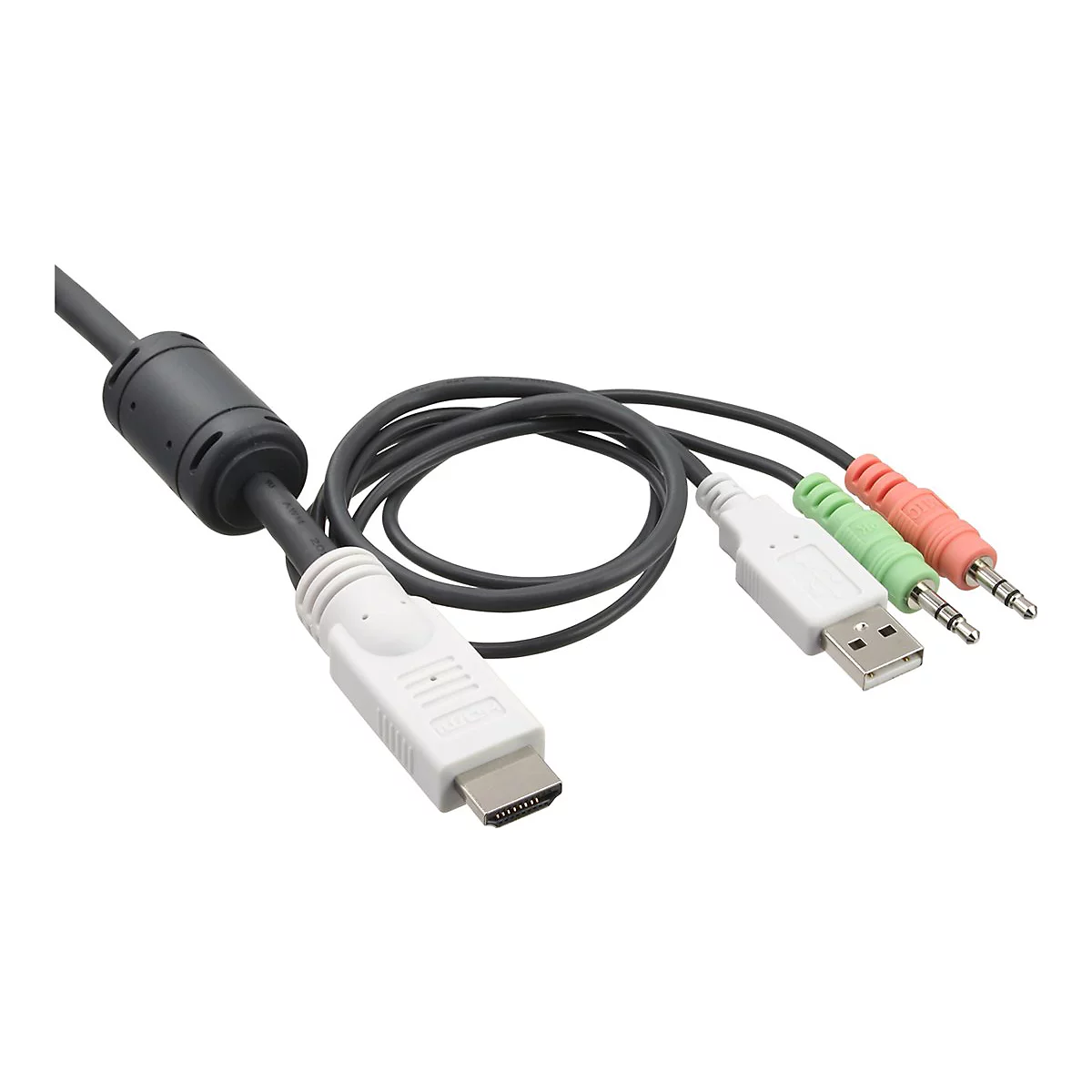 InLine Cable KVM Switch - KVM-/Audio-/USB-Switch - 2 x KVM/Audio/USB - 1 lokaler Benutzer - Desktop