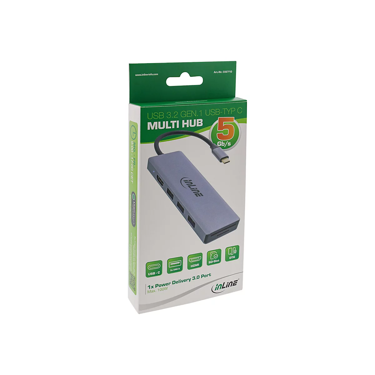 InLine - Dockingstation - USB-C 3.2 Gen 1 - HDMI