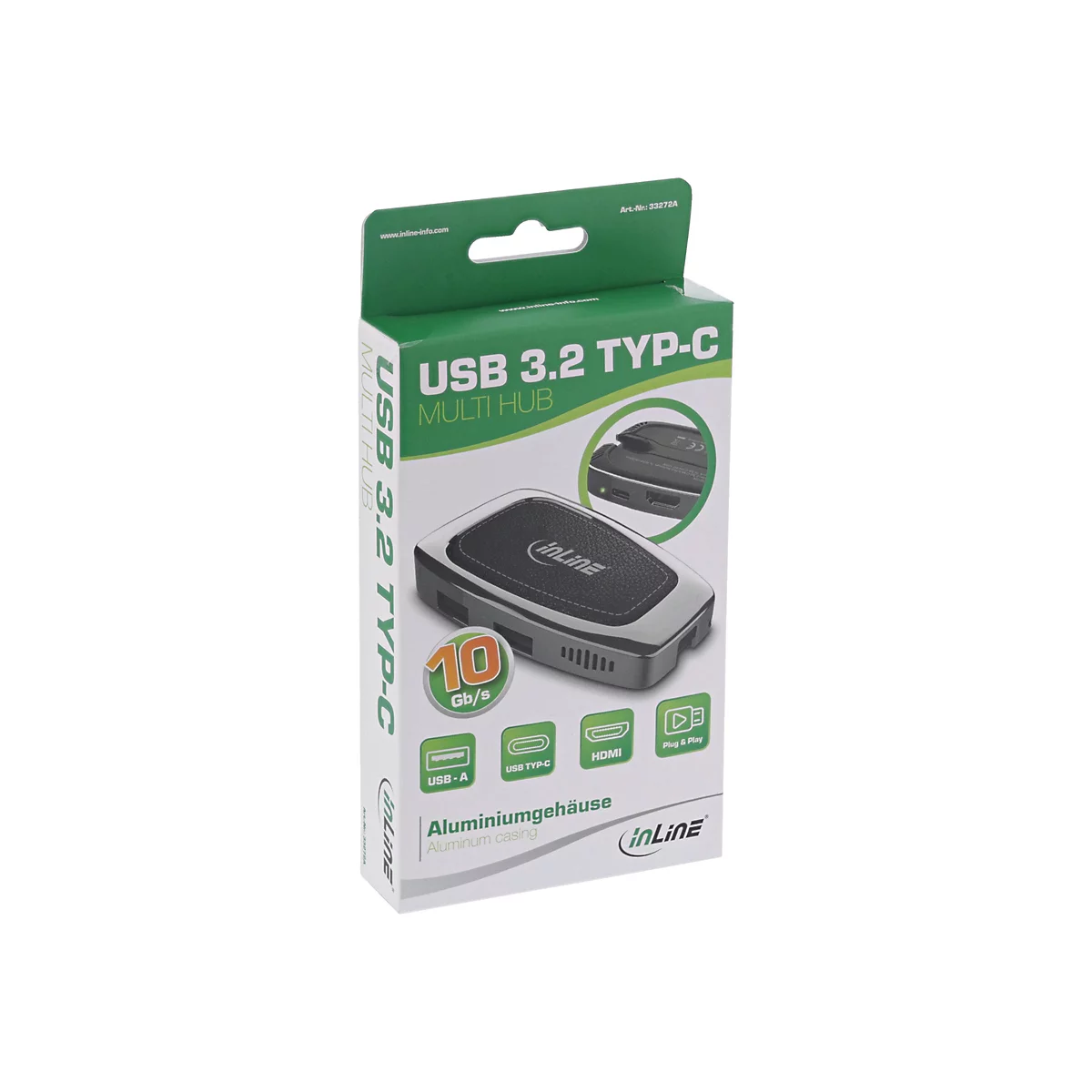 InLine - Dockingstation - USB-C 3.2 Gen 2 - HDMI
