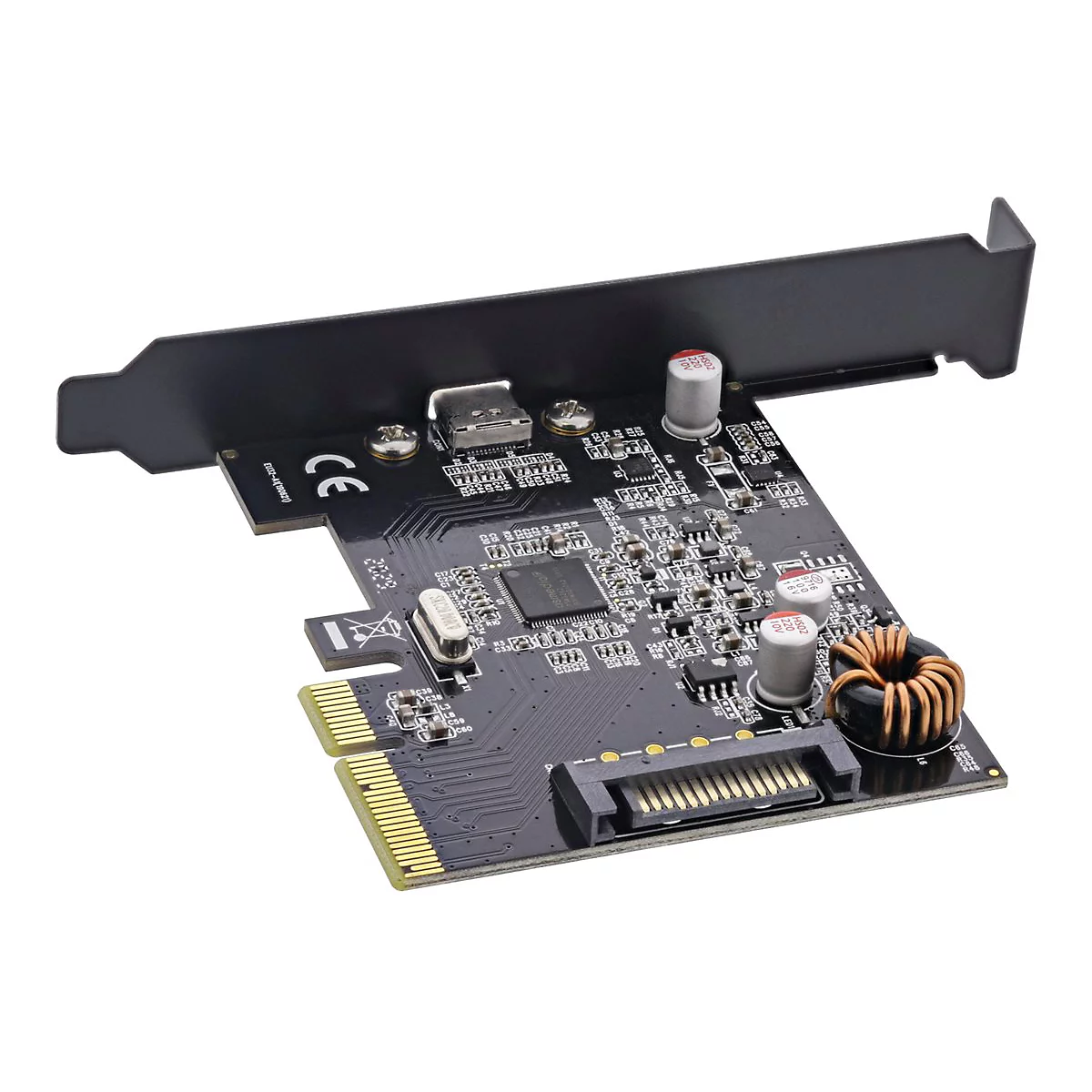 InLine - USB-Adapter - PCIe 3.1 x4 Low-Profile - USB-C 3.2 Gen 2x2 x 1