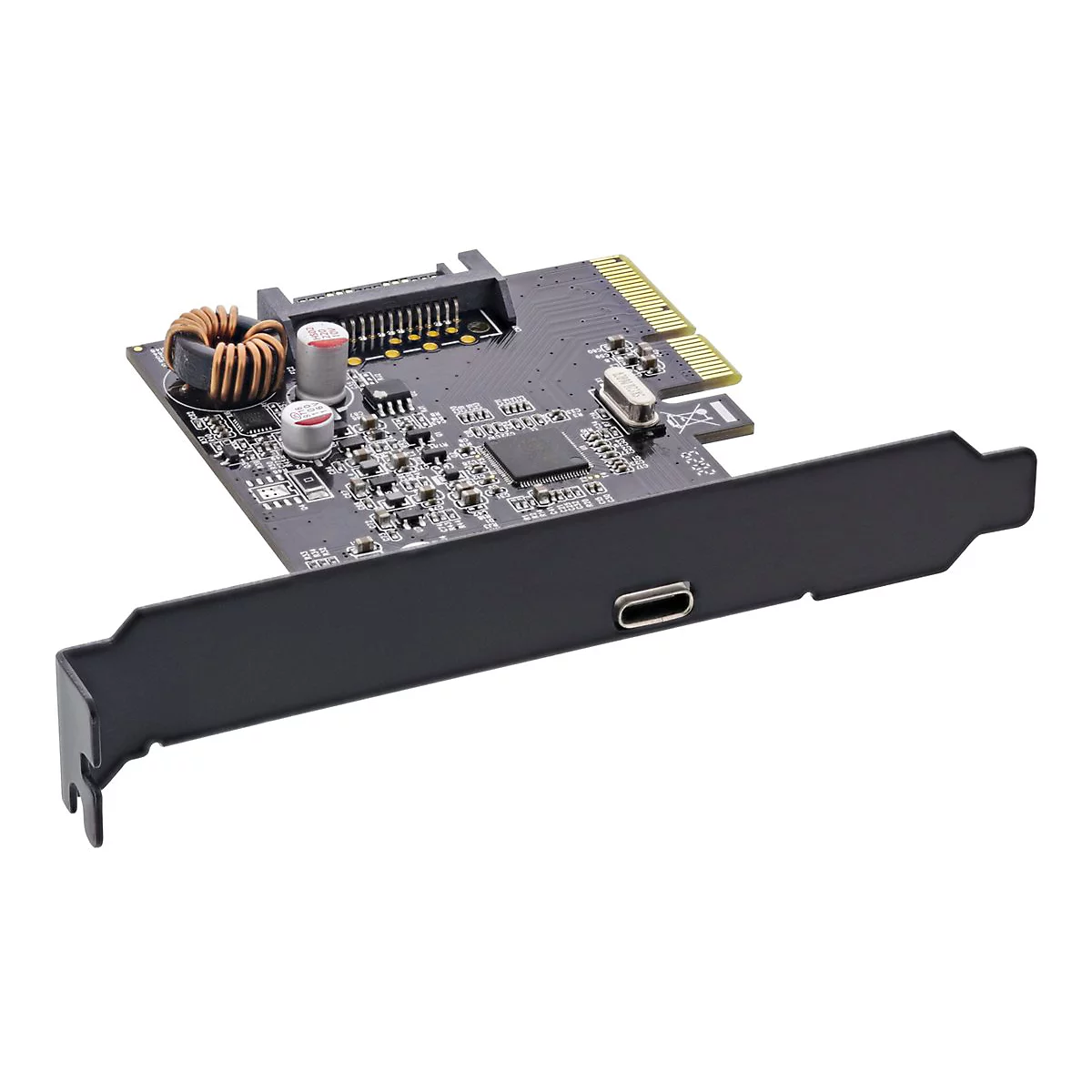 InLine - USB-Adapter - PCIe 3.1 x4 Low-Profile - USB-C 3.2 Gen 2x2 x 1