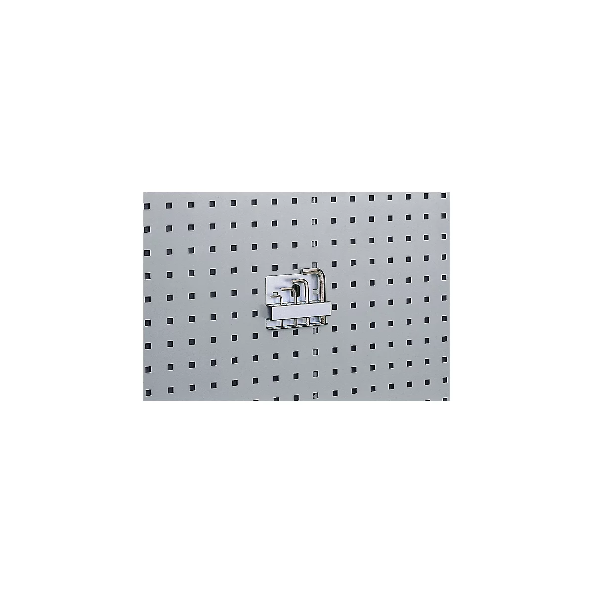 Innensechskantschlüsselhalter für Lochblech-Platten-System
