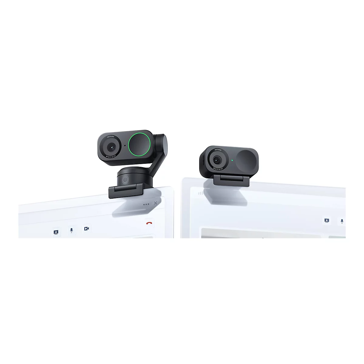 Insta360 Link 2 - Webcam - schwenken / neigen - Farbe - 4096 x 2160 - Audio