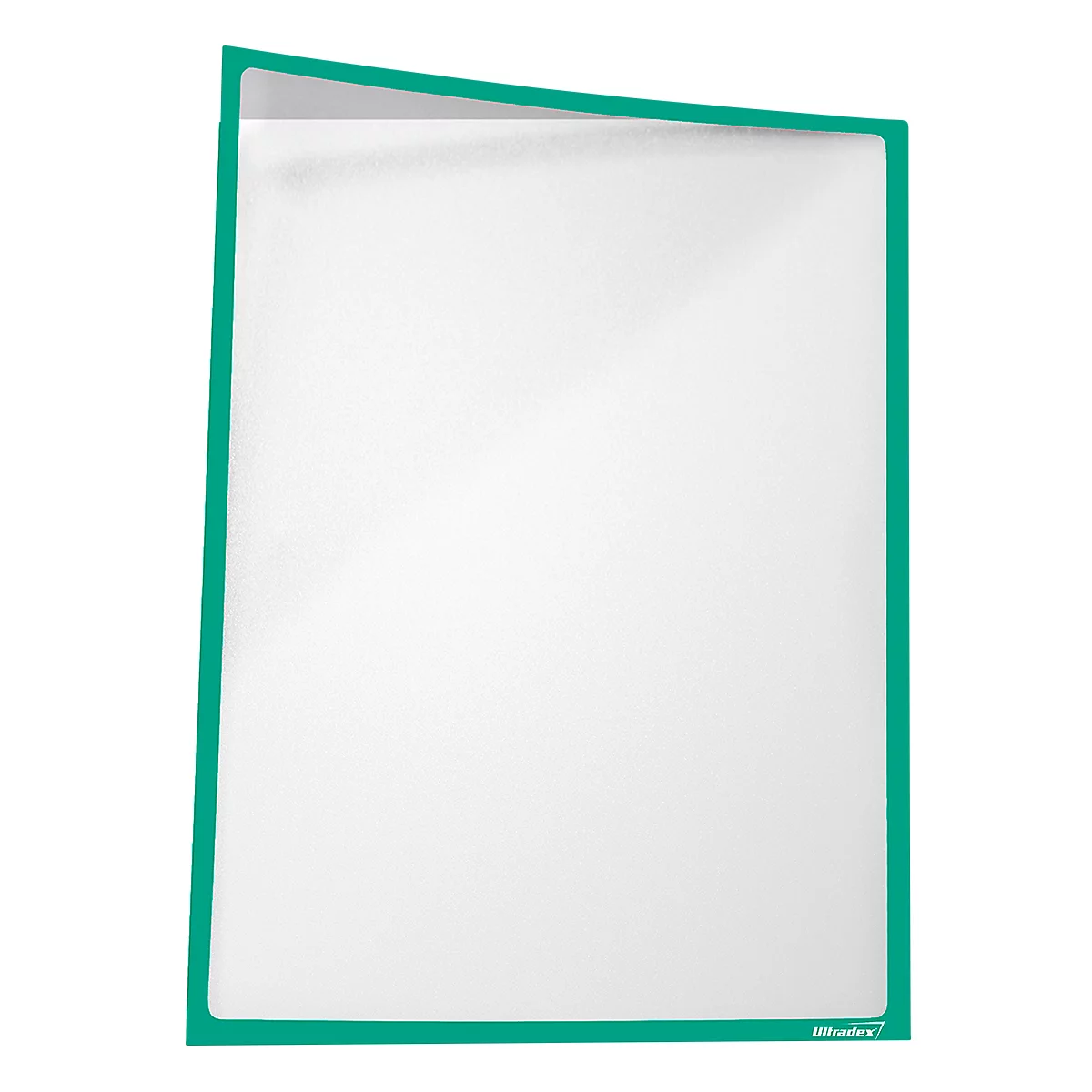 Insteekhoes, magnetisch, PET-folie, A3 horizontaal/verticaal, groen, 5 stuks