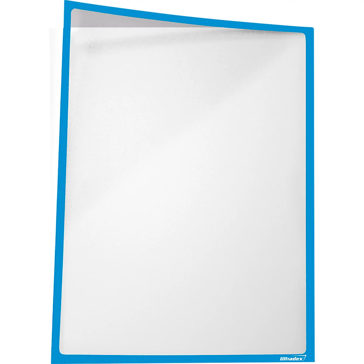 Insteekhoes, magnetisch, PET-folie, A4 horizontaal/verticaal, blauw, 5 stuks