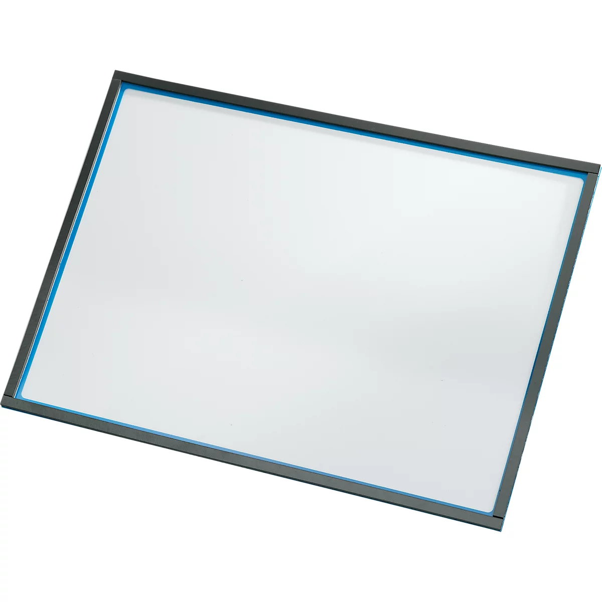 Insteekhoes, magnetisch, PET-folie, A4 horizontaal/verticaal, rood, 5 stuks