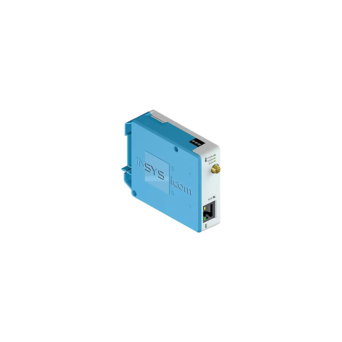 INSYS icom MIRO-L100 - Router - WWAN digitaler Eingang/Ausgang - 3G, 4G, 2G - an DIN-Schiene montierbar