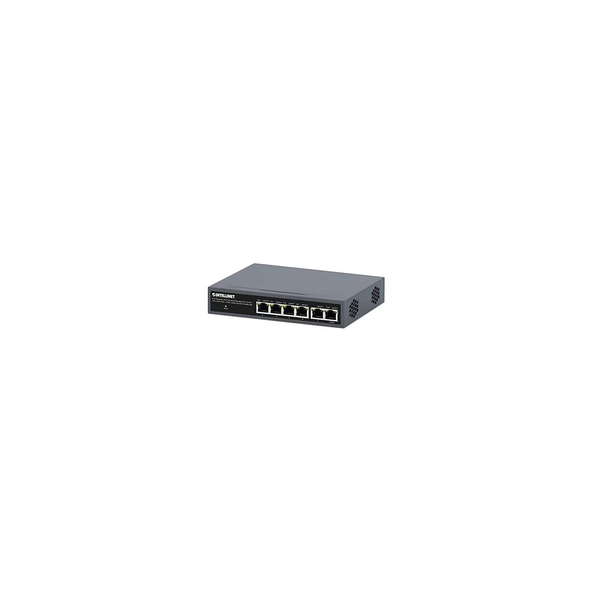 Intellinet - Switch - leicht - Smart - 6 x 10/100/1000 (PoE+) - Desktop