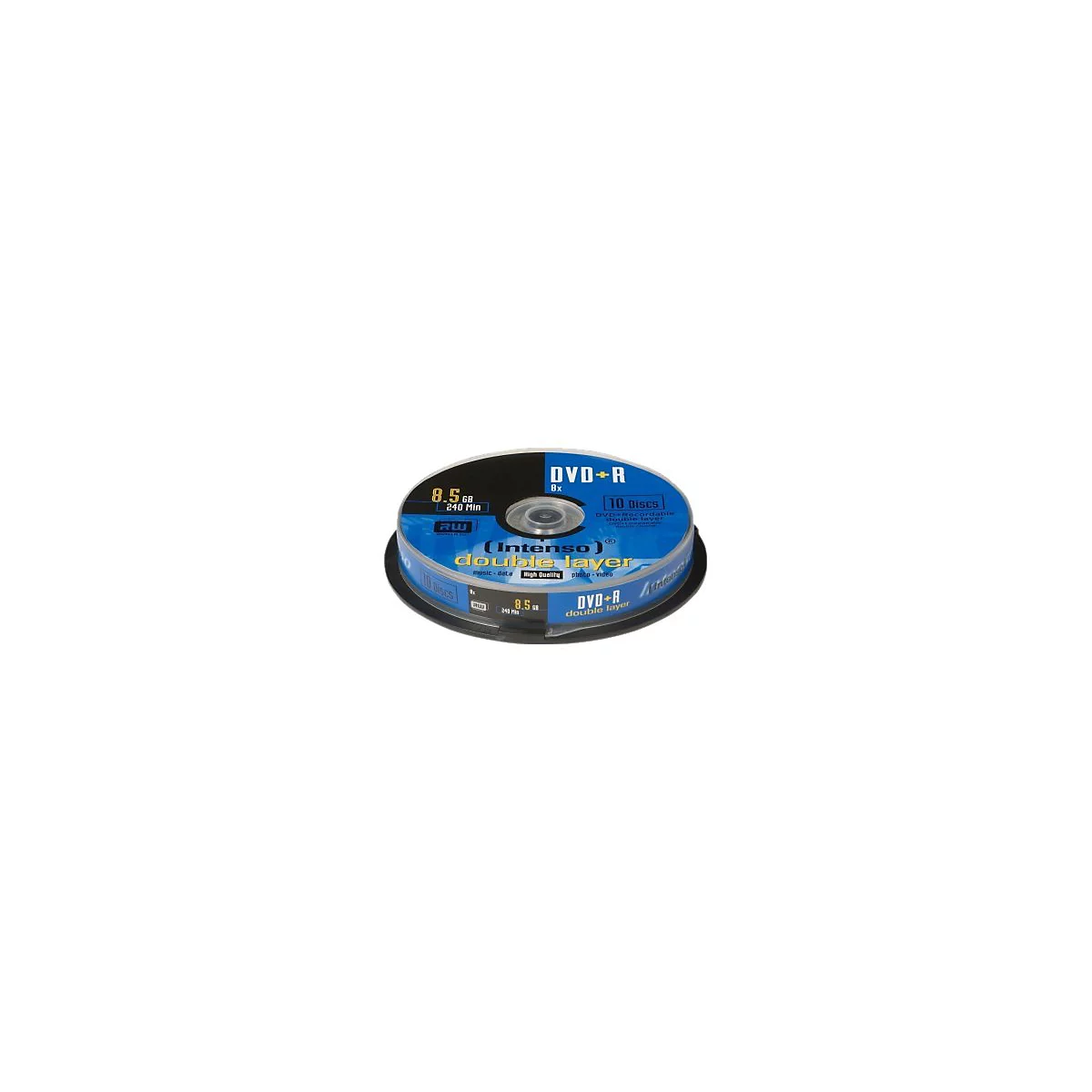 Intenso - DVD+R DL x 10 - 8.5 GB - Speichermedium