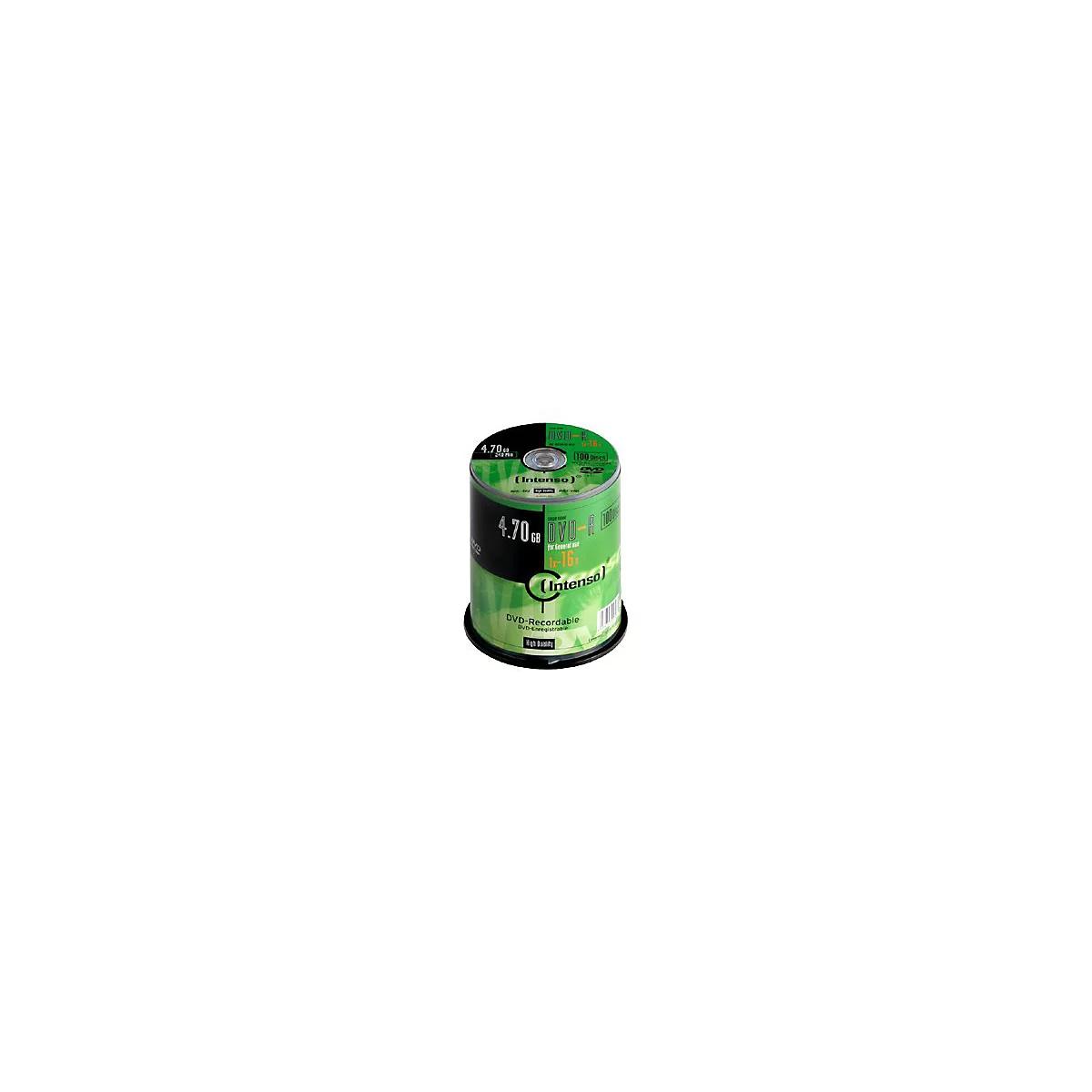 Intenso - DVD-R x 100 - 4.7 GB - Speichermedium